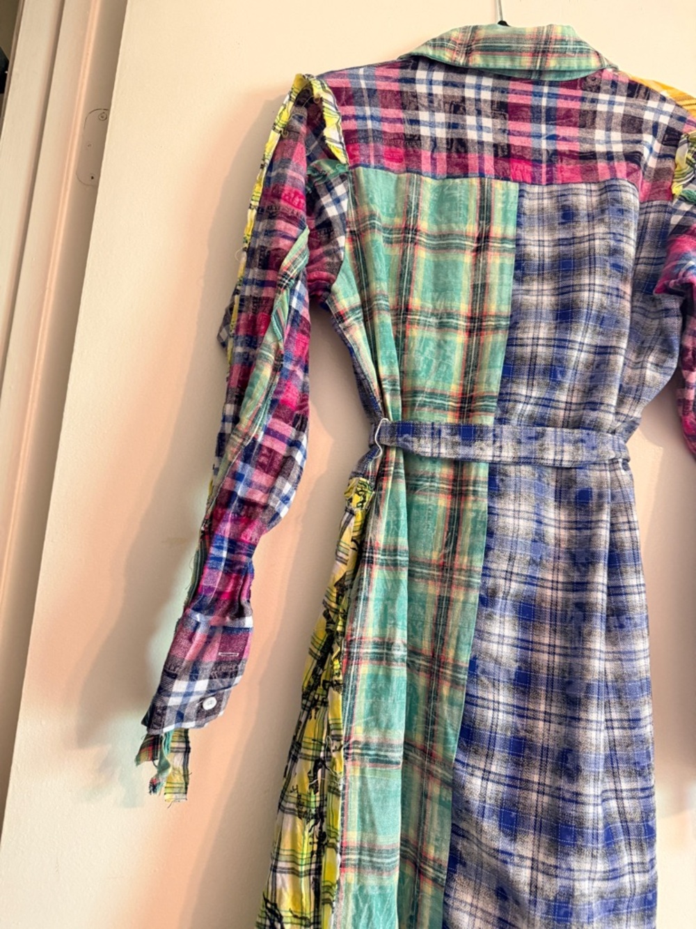 AKIRA Star Of The Show Plaid Maxi Dress SIZE: S/M - Picture 12 of 12